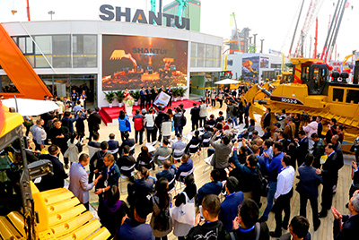 九五至尊重磅亮相2018bauma CHINA展会